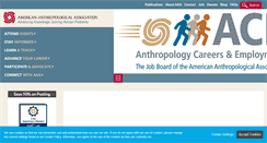 Desktop Screenshot of careercenter.aaanet.org